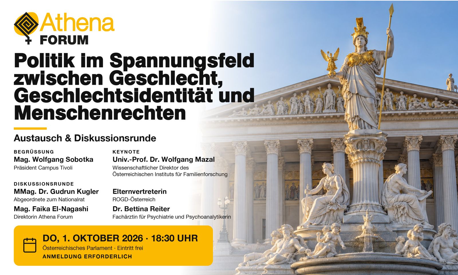 Taking the debate to parliament in Austria